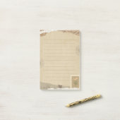 Notes post-it vintages (Sur un bureau)