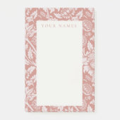 NOTES POST-IT : WILLIAM MORRIS : CONCEPTION FLORAL (Devant)