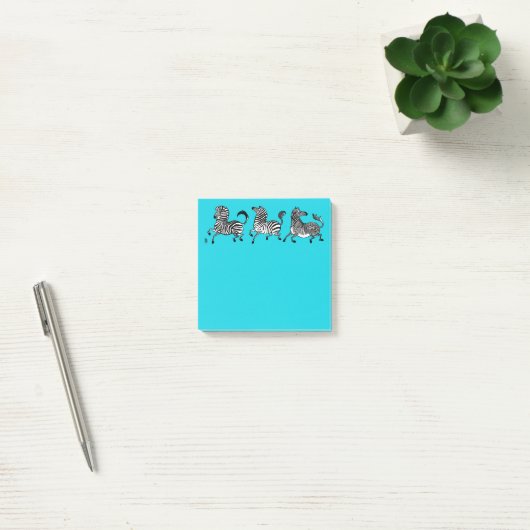 Notes post-it Zebra (Bureau)