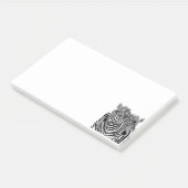 Notes Post-it® Zèbre (Incliné)