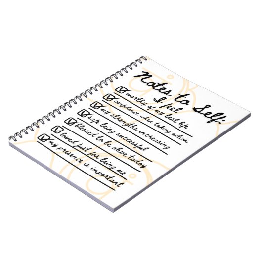 Notes pour vous : Journal des avirmations de Sacra (Côté gauche)