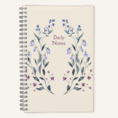 Notes quotidiennes carnet pratique (Recto)