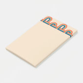 Notes Rainbow Post-it vintages (Incliné)