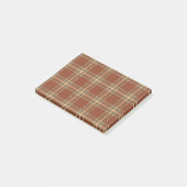 Notes Tartan Post-it® Brown (Incliné)