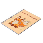 Notes to remember, Fox, vosje Notitieboek (Linkerzijde)