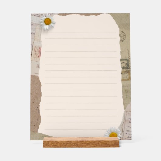 Notes Vintages Brown en beige (Recto)