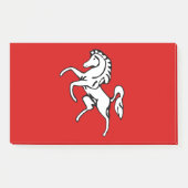 Notes with flag of Kent County, England (Voorkant)