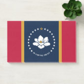 Notes with flag of Mississippi State, USA (Kantoor)