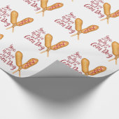 Nothin but Corn Dog Cadeaupapier (Hoek)