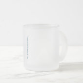 Nothin' But Honesty Matglas Koffiemok (Voorkant rechts)