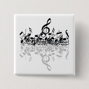 Nothin' but Treble-White Button
