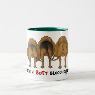 Nothin' Butt Bloodhounds Tweekleurige Koffiemok