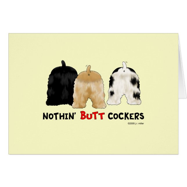 Nothin Butt Cockers (Voorkant Horizontaal)