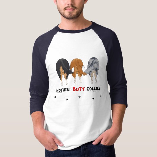 Nothin' Butt Collies T-shirt (Voorkant)