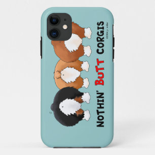 Nothin' Butt Corgis iPhone 11 Hoesje