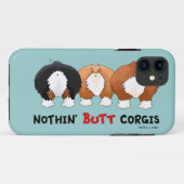 Nothin' Butt Corgis Case-Mate iPhone Case (Achterkant (horizontaal))