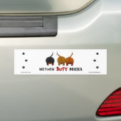 Nothin' Butt Doxies Bumpersticker (Op auto)