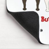 Nothin' Butt Frenchies Mousepad Muismat (Hoek)