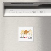 Nothin' Butt Goldens Magneet (Insitu (Vaatwasser))