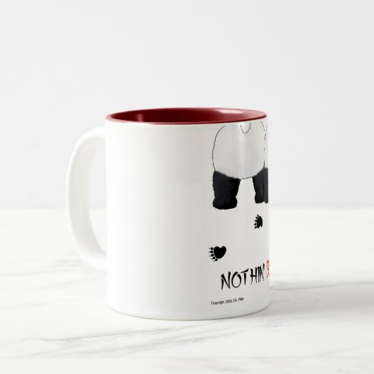 Nothin' Butt Pandas Mok (Voorkant links)