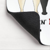 Nothin' Butt Pugs Mousepad Muismat (Hoek)