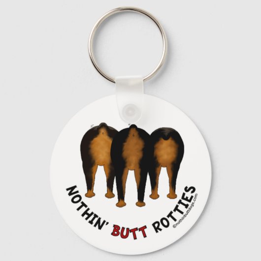 Nothin' Butt Rotty Sleutelhanger (Voorkant)