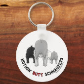 Nothin' Butt Schnauzers Sleutelhanger (Voorkant)
