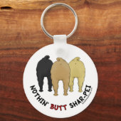 Nothin' Butt Shar-Pei Sleutelhanger (Voorkant)