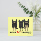 Nothin' Butt Shepherds Briefkaart (Staand voorkant)