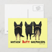 Nothin' Butt Shepherds Briefkaart (Voorkant / Achterkant)