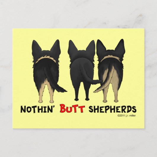 Nothin' Butt Shepherds Briefkaart (Voorkant)