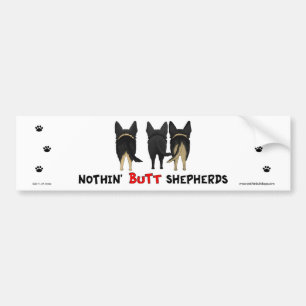 Nothin' Butt Shepherds Bumpersticker