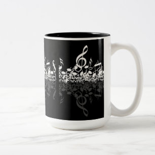 Nothin' maar Treble Muzieknoten Black Mok