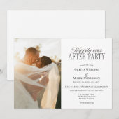 Nothing Fancy Just Love Wedding Invitation (Devant / Derrière)