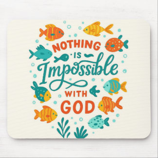 Nothing is impossible with god christian faith muismat