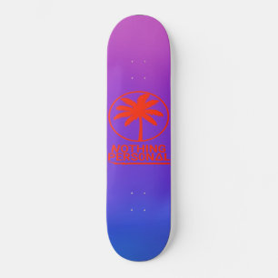 Nothing Personal Blauw en Paars Verloop Skateboard