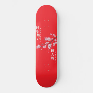 Nothing Personal - Cherry Blossom Skateboard