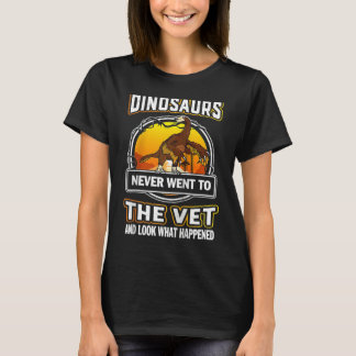 Nothronychus-dinosaurussen gingen nooit naar de di t-shirt