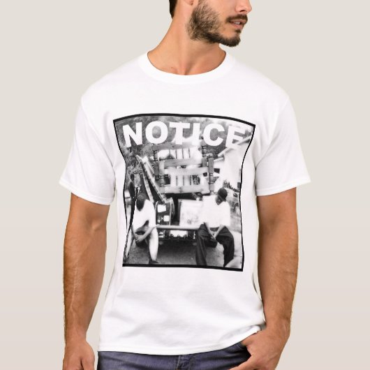 Notice album T-Shirt (Voorkant)