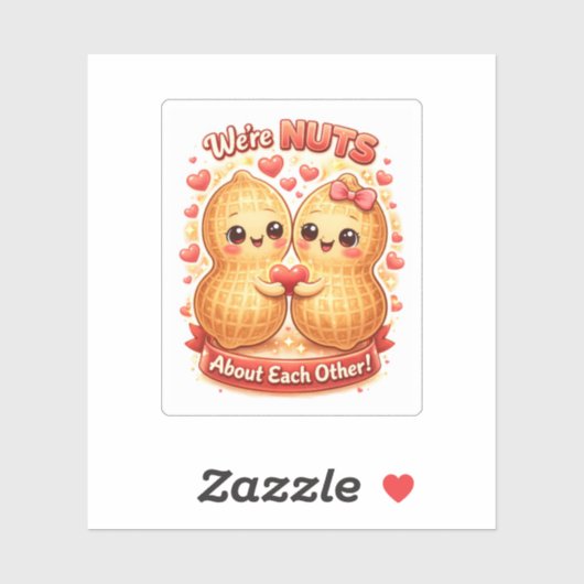 Notige Valentijnsdag Sticker (Vel)