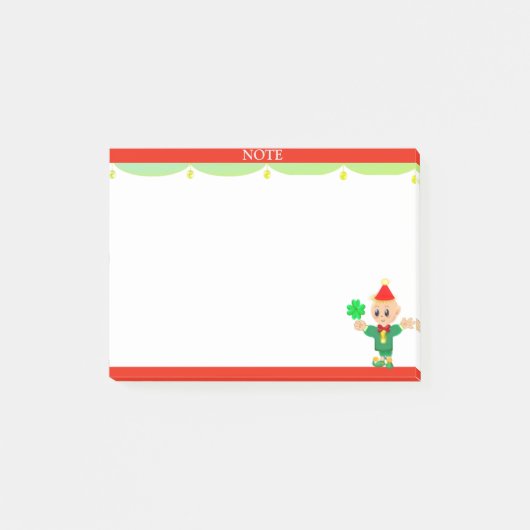 Notitie & Schattige Elf Post-it® Notes (Voorkant)