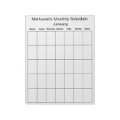 Notitieblok Agenda invullen (Gedraaid)