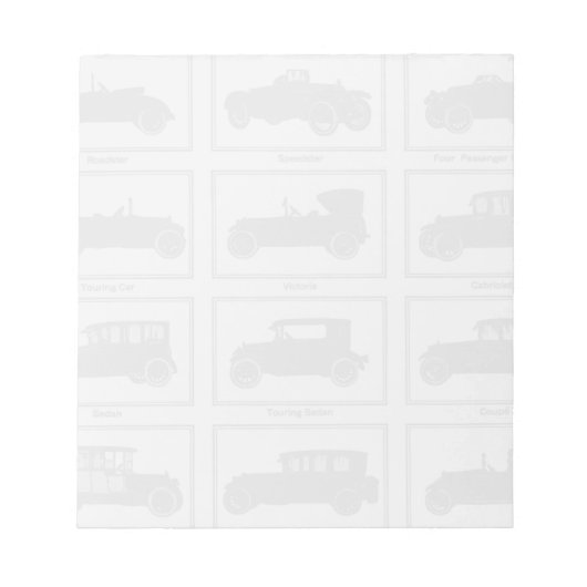 Notitieblok Automobiles (Voorkant)