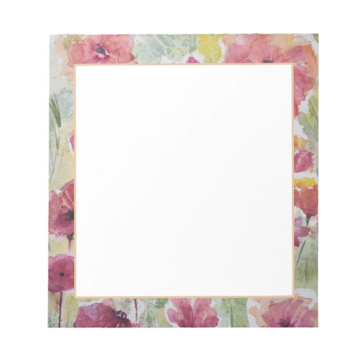 Notitieblok bloemen (Voorkant)