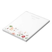 NOTITIEBLOK BOTANISCHE  ROZEN (Gedraaid)