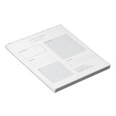 NOTITIEBLOK DAGELIJKSE PLANNER (Schuin)