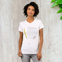Notitieblok en potlood vrouwen T-shirt