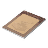 Notitieblok gebrand koffie (Gedraaid)