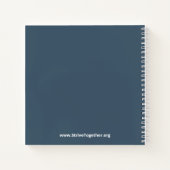 Notitieblok - Grijs Notitieboek (Achterkant)