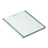 Notitieblok groene grenzen (Schuin)